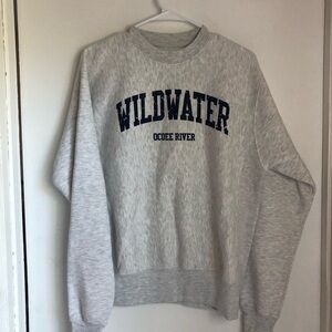 Gray Wildwater Ocoee River Sweatshirt